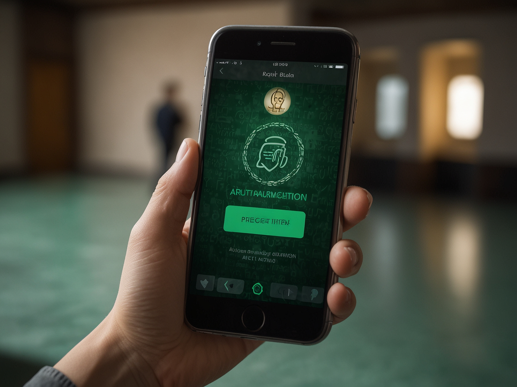 Login security banner